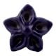 Navy Blue Ceramic Dresser Flower Knob Online
